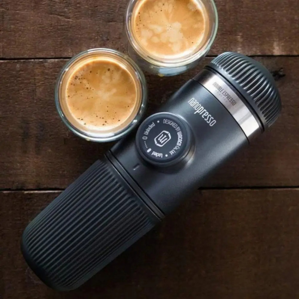 Набор баристы Wacaco Nanopresso Barista Kit 120 мл для Nanopresso (чашка корзины адаптер) Черный Винница - изображение 4