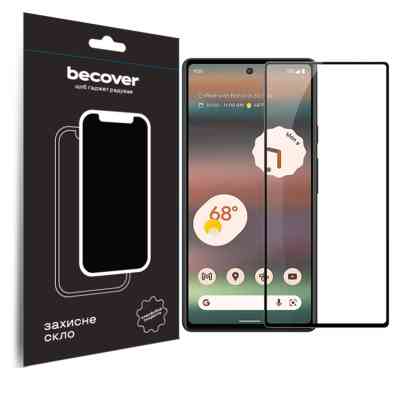 Стекло защитное BeCover Google Pixel 7a Black (709767) Винница