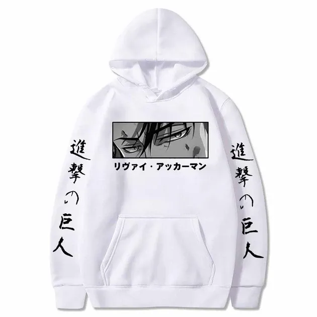 Худі, біла аніме для підлітка хлопчика 2765869708 розмір 180 см Дніпро - фото 1