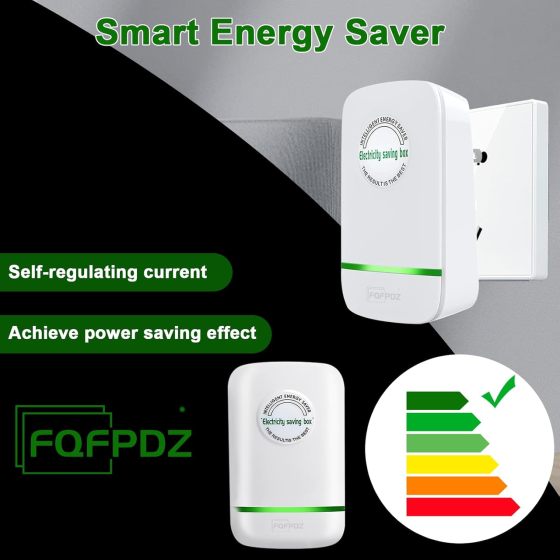 Вітринний зразок Пристрій Kanayu Smart Power Saver для стабілізації електроживлення 90–250 В, адаптер США-ЄС, ціна за 1 шт Київ