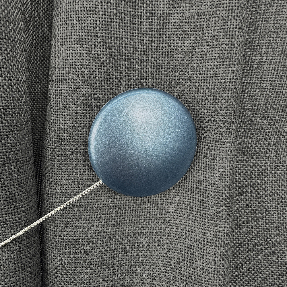 Магниты для штор и гардин Круг 2 шт Голубой (81-290) Киев - изображение 2