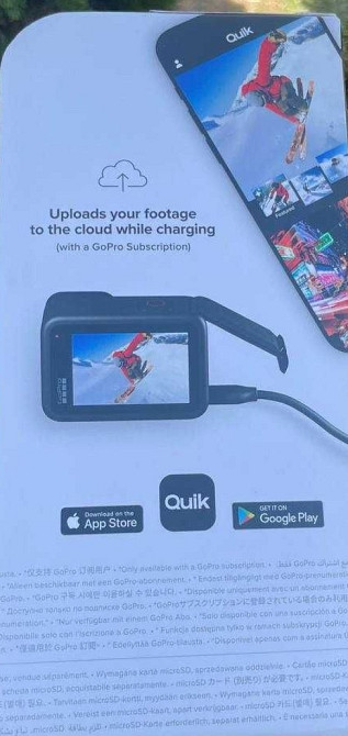 Екшн камера GoPro HERO10 Black в новому стані. Киев - изображение 4