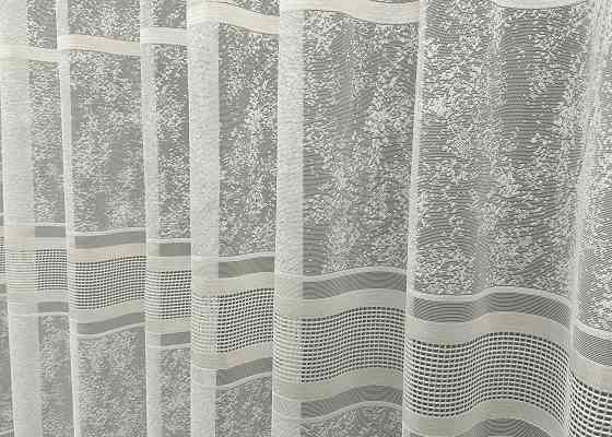 Тюль жакард мармур, колекція "Cale" колір кремовий 1553т Київ