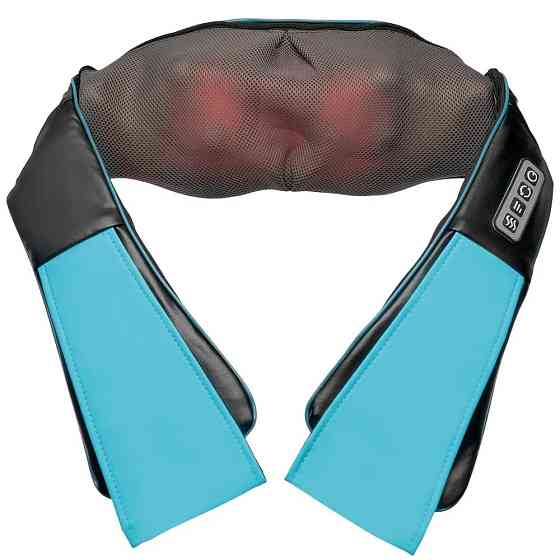 Роликовый массажер для спины и шеи с подогревом,от сети,Massage Shawl SBR Киев