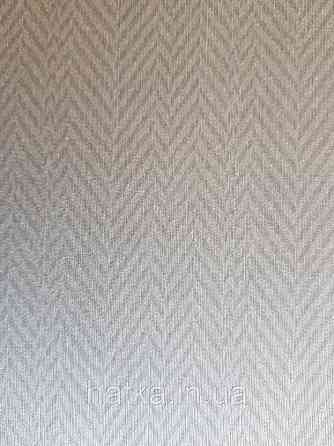 Текстильні шпалери на флізеліновій основі Cador Rasch Textil 086842 оливковий беж зигзаги ялинка Київ