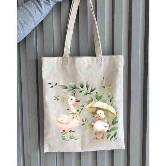 Екошопер BookOpt BK4103 Веселі Гусята бежевий Київ