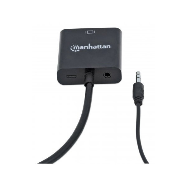 Перехідник HDMI M -> VGA F (з аудіо інтерфейсом) RTL Manhattan (151450) Киев - изображение 6