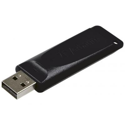 USB флеш накопитель Verbatim 64GB Slider Black USB 2.0 (98698) Винница - изображение 4