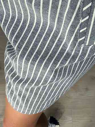 Шорти жіночі A-NIUSHOW 30129 в смужку бавовняні на резинці мом сірі, сірий, S Київ