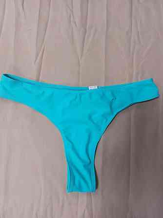 Труси до купальника з сердечком блакитний Київ