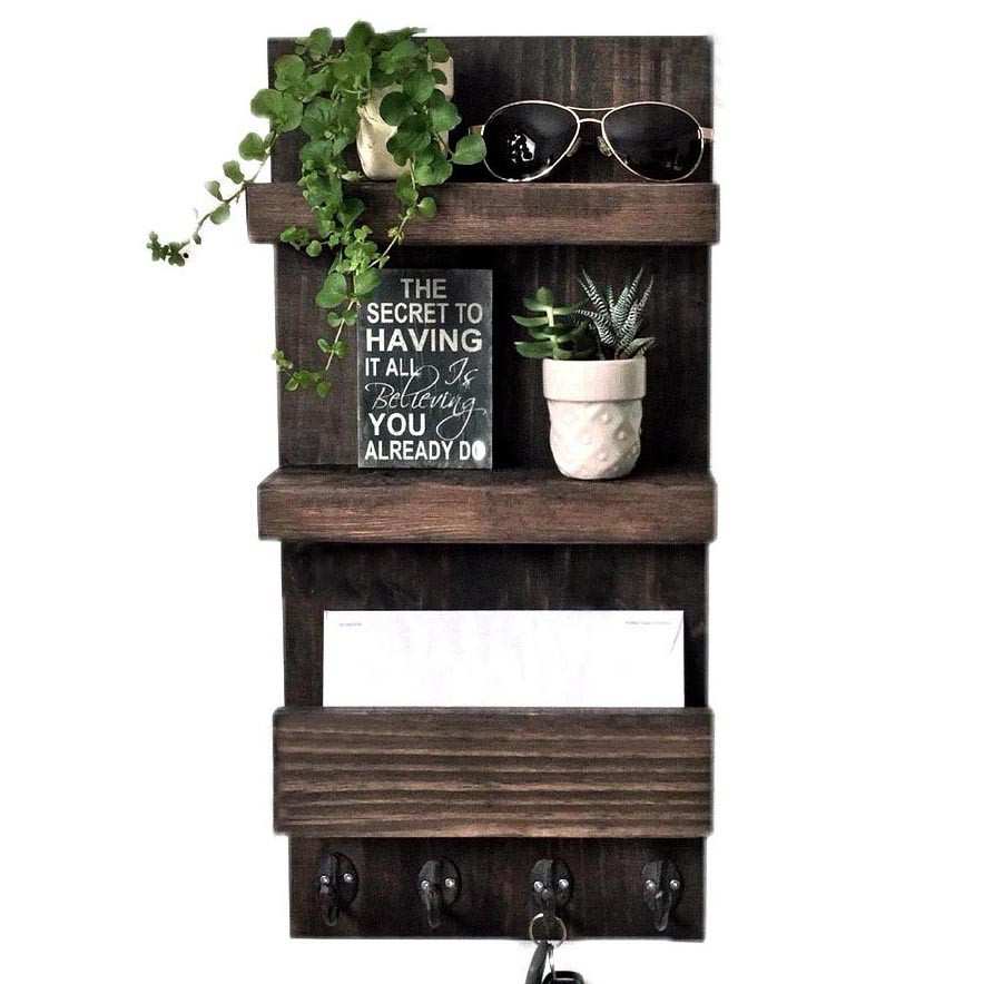 Ключница деревянная 