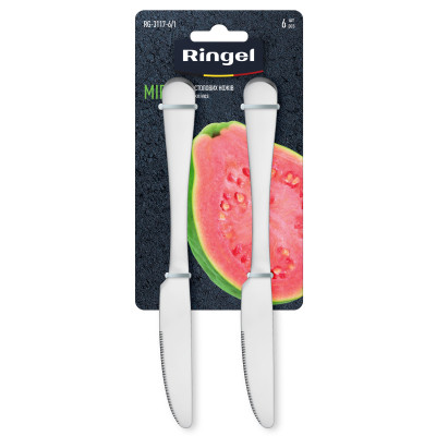 Столовий ніж Ringel Mira 6 шт (RG-3117-6/1) Вінниця - фото 1