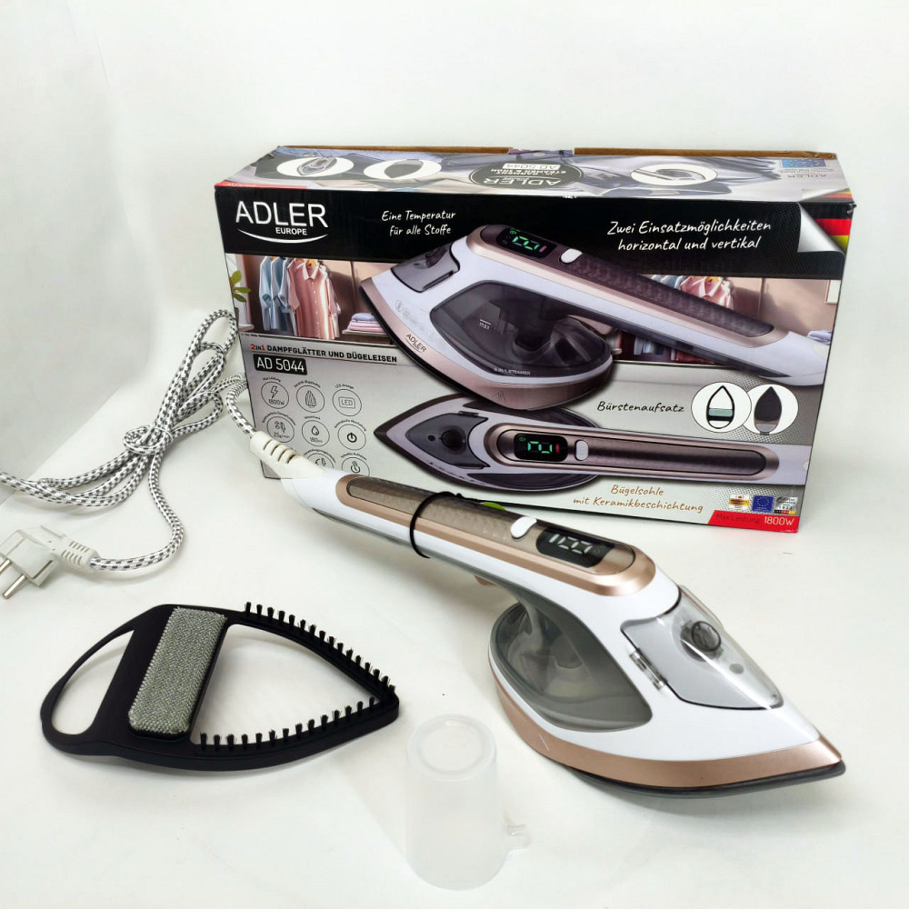 Праска парова для прасування Adler AD 5044 1800Вт, Парова праска для прасування одягу та штор QN-64 Львів - фото 7
