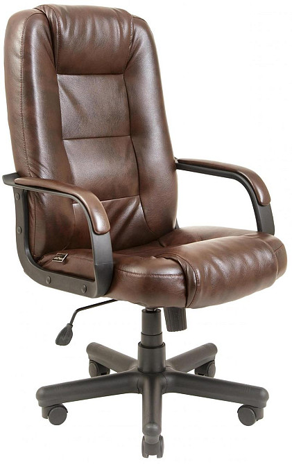 Офісне Крісло Керівника Richman Chelsea Madras Dark Brown Пластік Річ М3 MultiBlock Коричневий Київ - фото 1