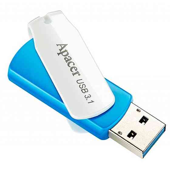 Флешка Apacer USB накопичувач 3.1 AH357 64GB, колір блакитний AP64GAH357U-1 Одеса