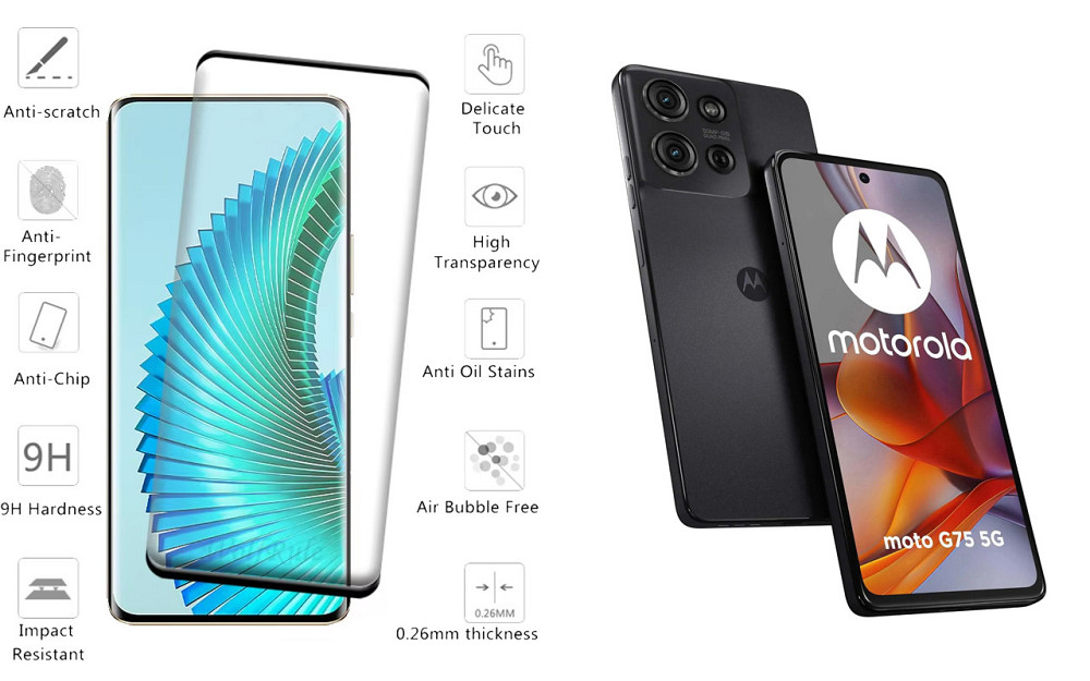 Захисне скло HyperGlass Pro для Motorola Moto G75 – максимальна чутливість та захист Київ - фото 2