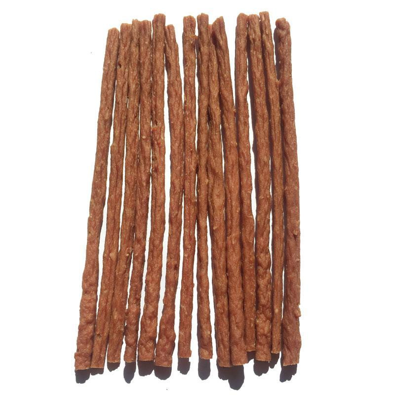 Лакомства для собак Тонкие утиные полоски 200 г Lucky Star PM058 Винница - изображение 1