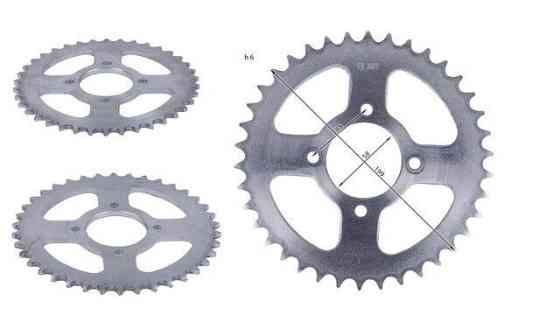 Звезда задняя 38Т VP-V250L Dragon/ZS 250GY-8/ SP250D-7 Мукачево