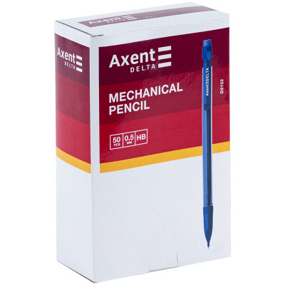 Олівець механічний Axent 0,5 мм, НВ (D2122) Вінниця - фото 3