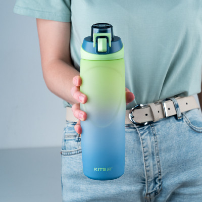 Поїльник-непроливайка Kite 760 мл, синьо-салатова (K24-1200-3) Вінниця - фото 4