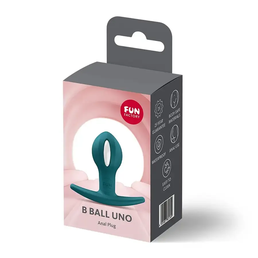 Анальная пробка Fun Factory B BALLS UNO Bottle Green Львов - изображение 7