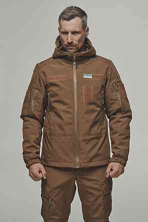 Военная мужская зимняя куртка Softs Hell +5°С, -20°С койот зимняя военная куртка с капюшоном WAR Львов