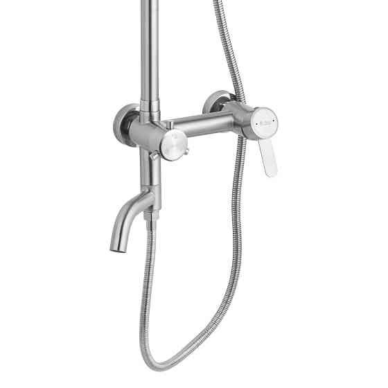 Душова система настінного монтажу Agua Elposo - INOX064 сатин Київ