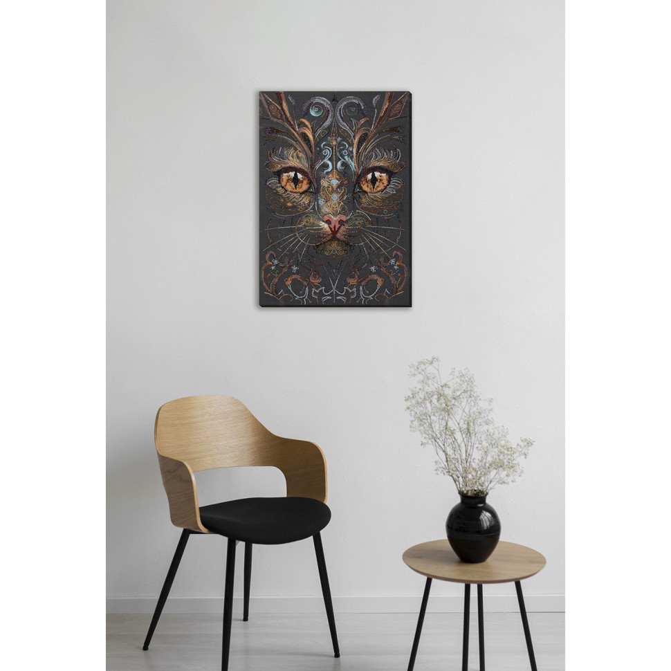 Набір для вишивання бісером "Погляд чаклунки" AB-900 43х30 см Вінниця - фото 5