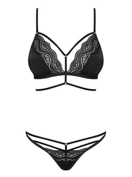 Комплект Obsessive Diyosa set 2-pcs black L/XL Sex Aura Киев - изображение 3