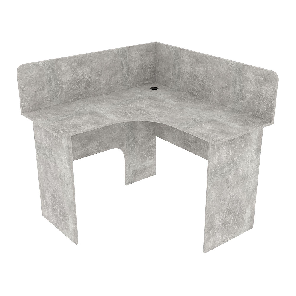 Стол угловой ОСК-3, Бетон, 1100/1100/1060 Львов - изображение 1