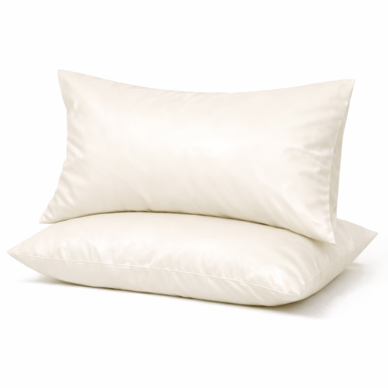 Комплект наволочок Ecotton 50х70 см 2 шт світло-жовтого кольору Cream yellow Коломия