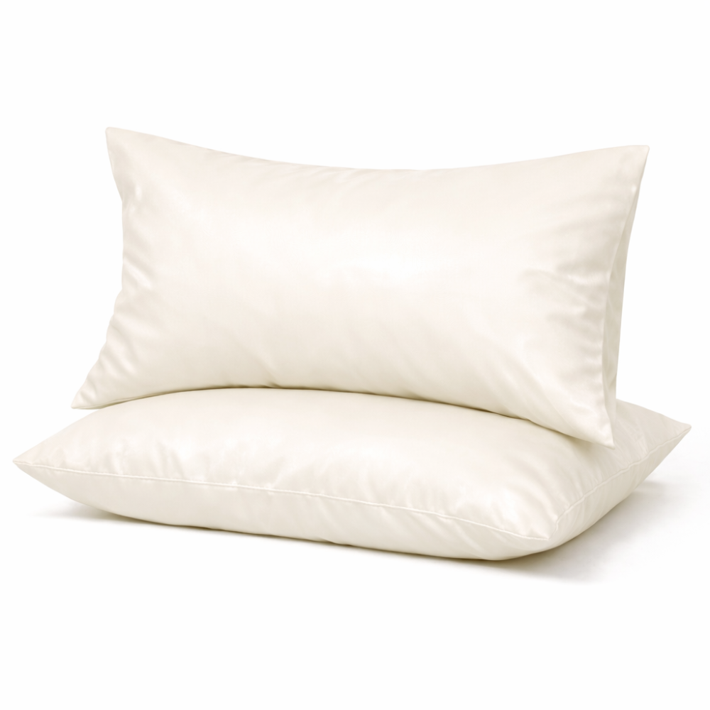 Комплект наволочок Ecotton 50х70 см 2 шт світло-жовтого кольору Cream yellow Коломия - фото 1