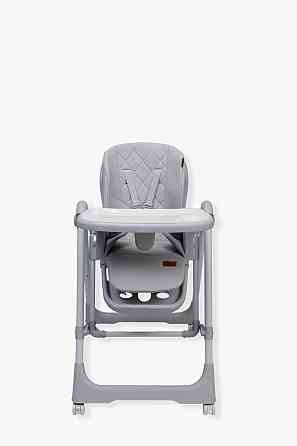 Стілець-гойдалка для годування дитини 2 в 1 VELANO Nomi, light grey Київ
