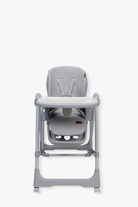 Стілець-гойдалка для годування дитини 2 в 1 VELANO Nomi, light grey Київ - фото 4