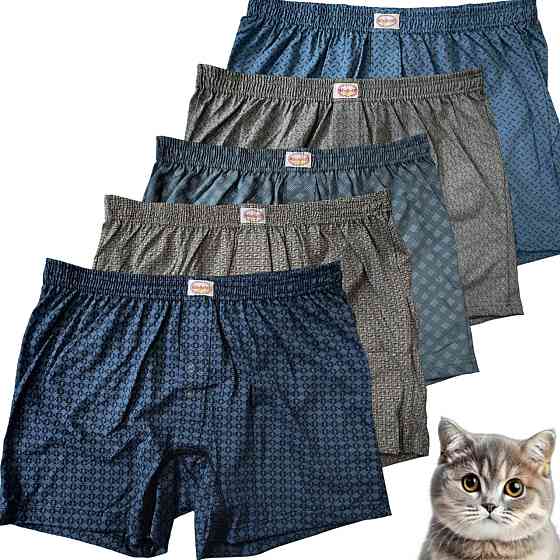 Мужские трусы Doremi набор 5 шт. Трусы семейные мужские Дореми, мужские трусы боксеры Киев