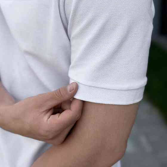 Чоловіче біле поло Pobedov Nexus Київ