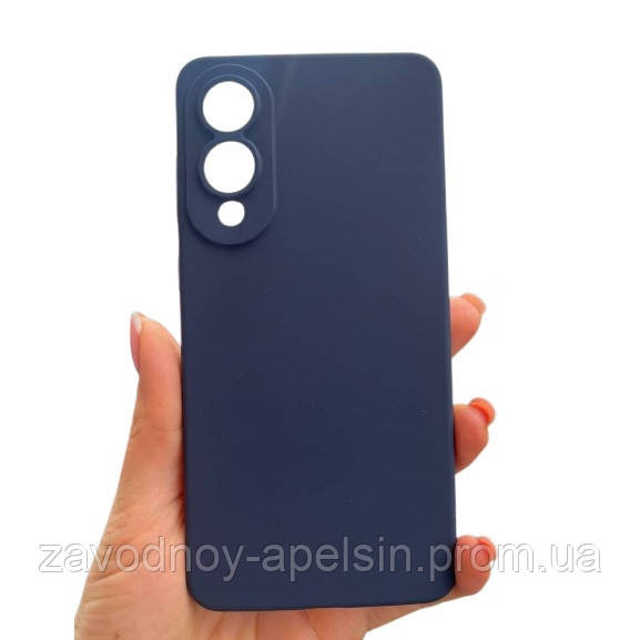 Samsung S25 Edge S937 Чохол мікрофібра Захист камери (синій) Одеса - фото 1
