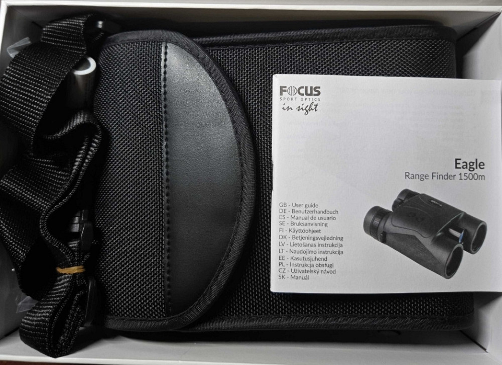 Бінокль Focus Eagle 10x42 RF 1500 м з далекоміром. Київ - фото 7