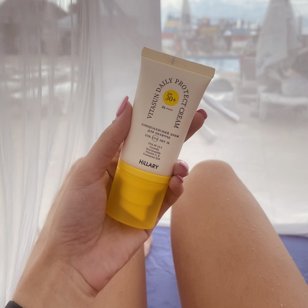 Гель для вмивання з вітаміном С + Сонцезахисний крем для обличчя SPF 30+ Київ - фото 6