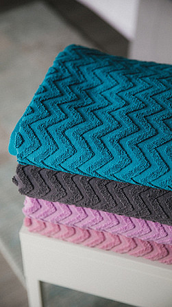 Акция! Полотенце махровое Ideal Textile 100% хлопок, 100х150 см, Узбекистан Черновцы - изображение 7