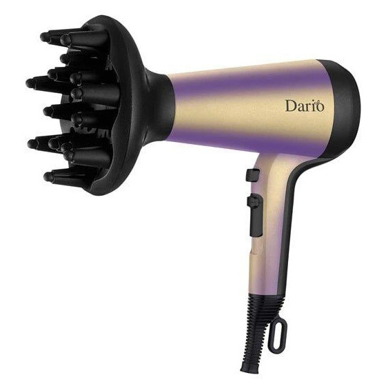 Фен DARIO DHD9222 Gold NQ-60 Львов - изображение 1