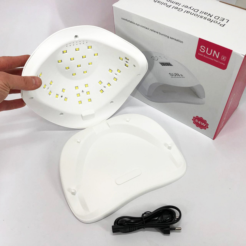 Лампа манікюрна для нарощування нігтів, Лампа для гель-лаку оригінал манікюру з екраном OM-79 Львів - фото 8