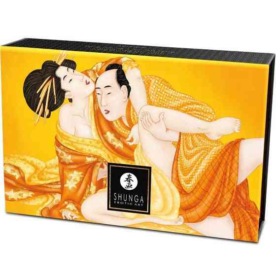 Смачна пудра для оральних пестощів Shunga Body Powder Luscious Mango, 75 г, аромат манго Sex Aura Київ