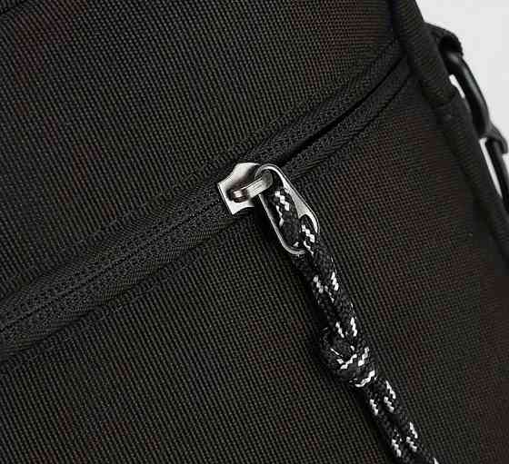 Стильна Чоловіча Чорна Сумка через Плече з с готическим принтом черепа. Харьков