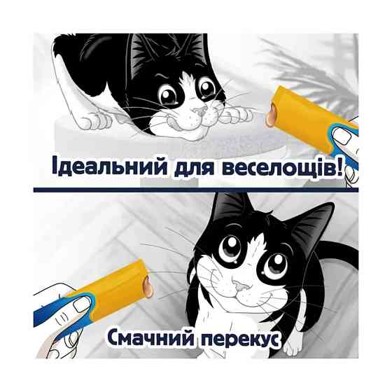 Вологий додатковий корм FELIX Смачні моменти для дорослих котів, з куркою, 4х10 г Київ