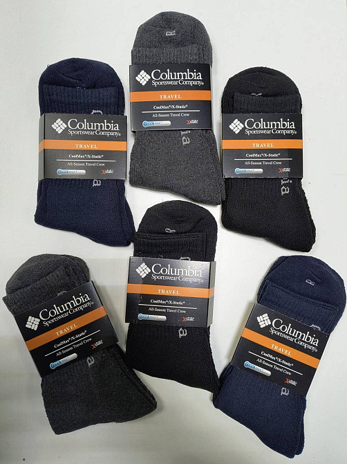 Мужские теплые термоноски с махровым следом Columbia (6шт в уп). Хлопок. Размен 41-45 Киев - изображение 7