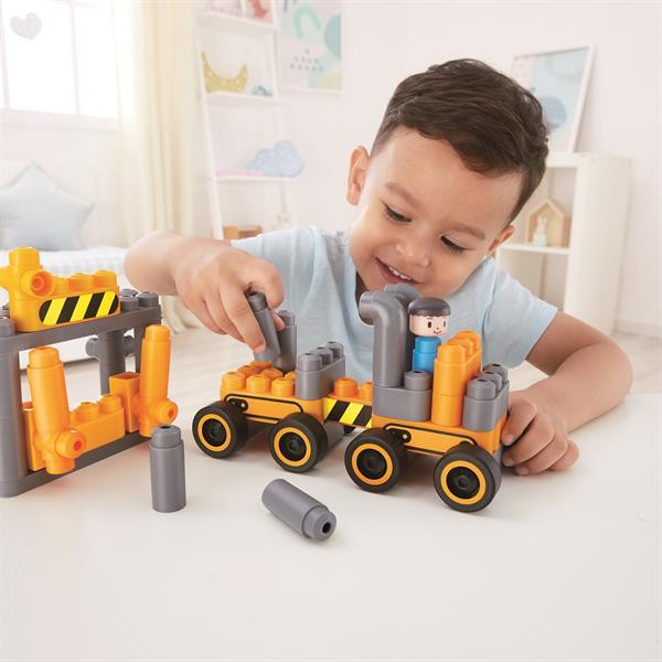 Конструктор PolyM Будівельна техніка 43 деталь (760021) Харків - фото 5