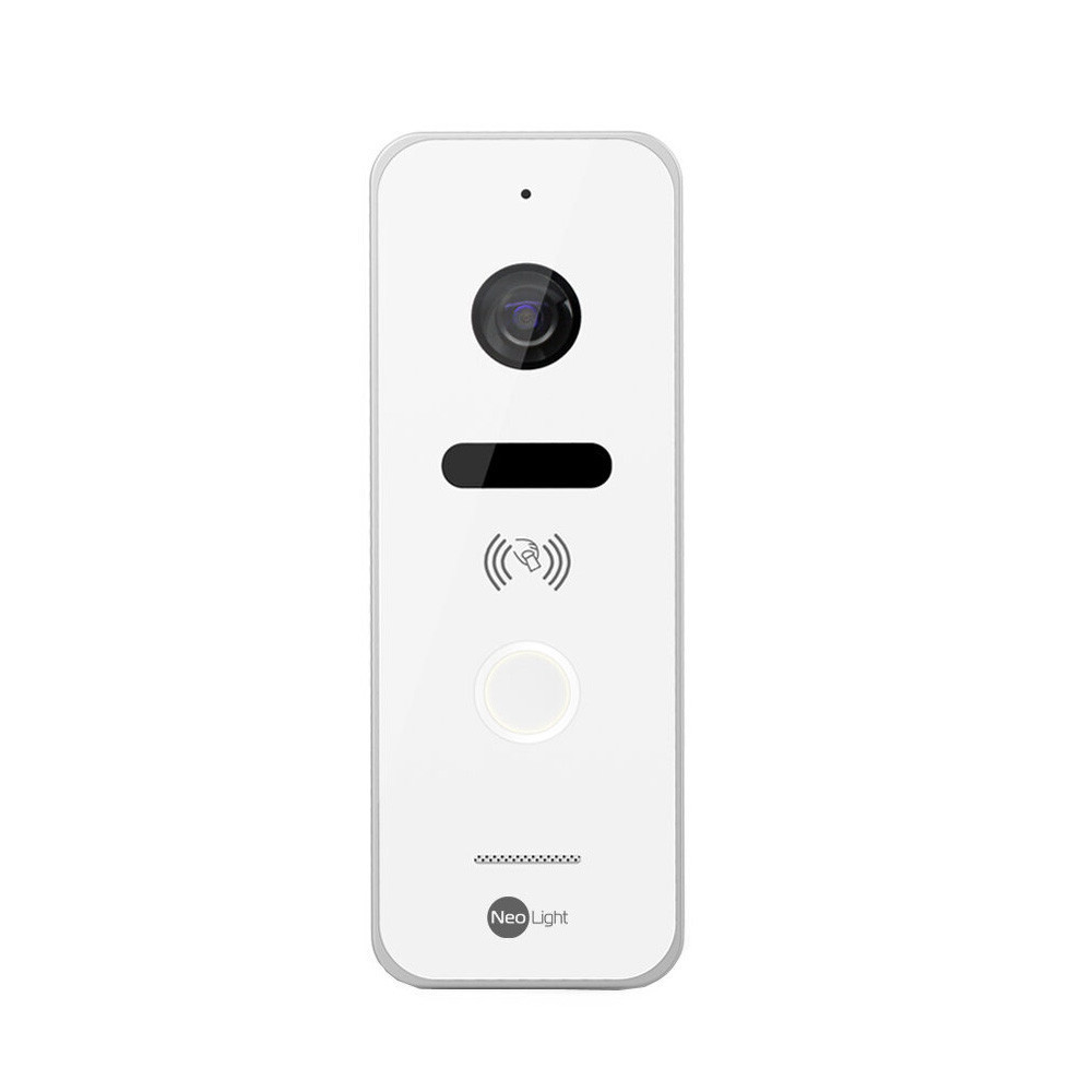 Вызывная панель домофона NeoLight OPTIMA ID FHD White Киев - изображение 7