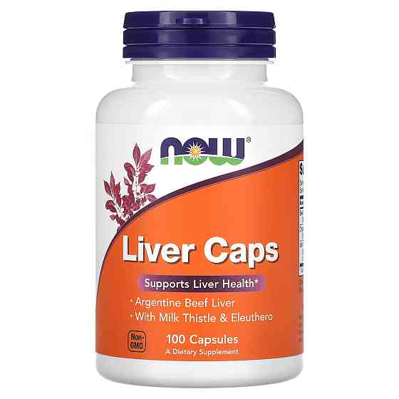 Поддержка печени NOW Liver Caps 100 caps Луцк