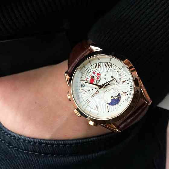 Оригінальні чоловічі наручні годинники хорошої якості SKMEI 9236RGSI, Чоловічі наручні годинники BP-39 Івано-Франківськ